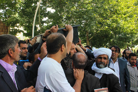 تشییع پیکر غلامعلی پورعطایی در تربت جام